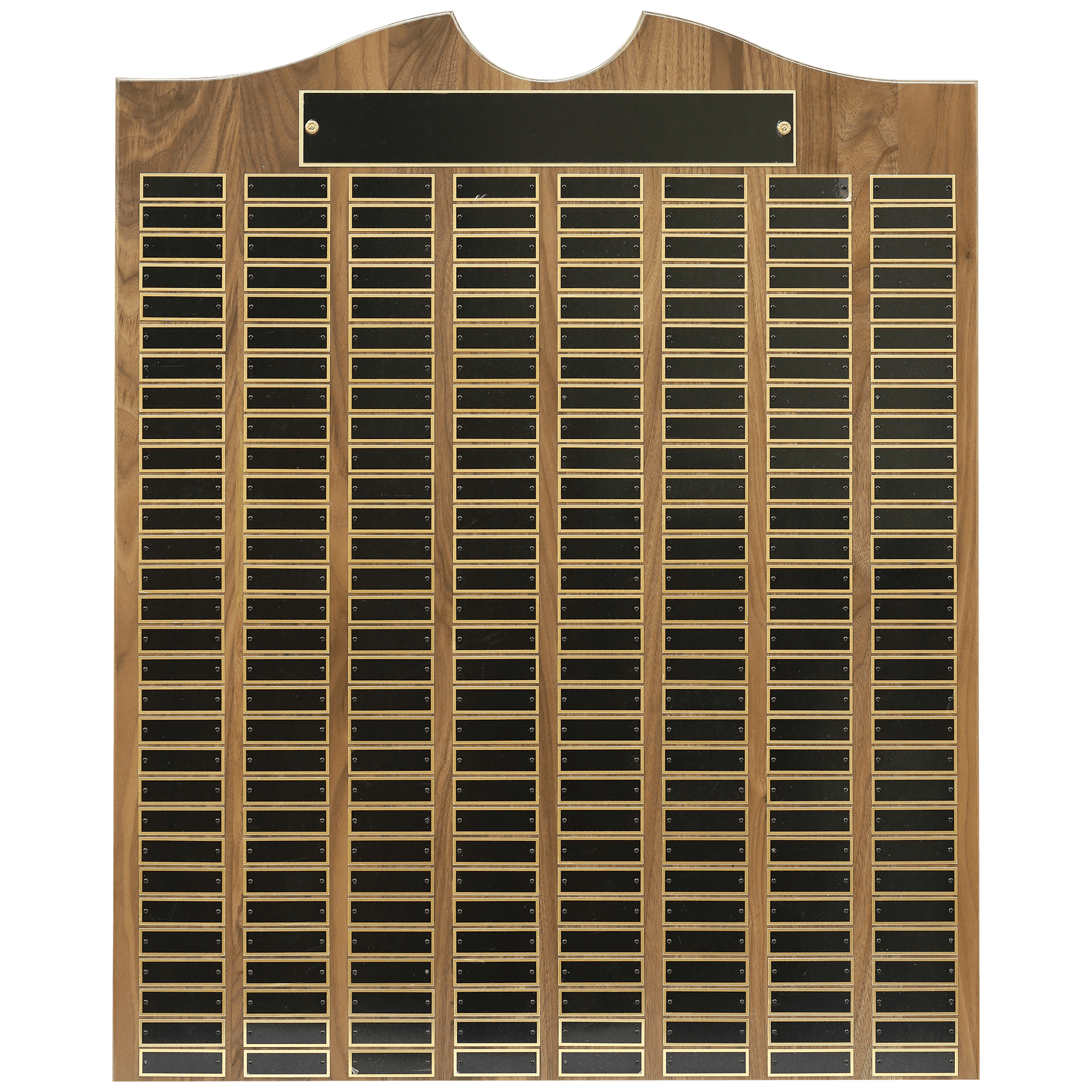 28" x 35"/Plates 7/8" x 2 3/4" American Walnut 240 Plate Perpetual